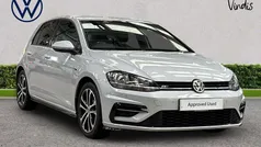 Silver Used 2018 VW Golf VII R-line Hatchback | £14,923 (Fair price)