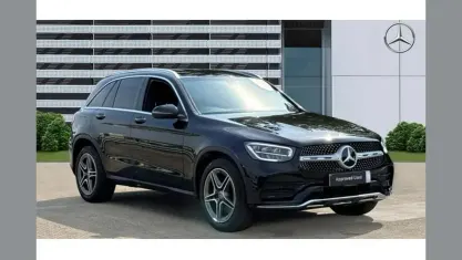 Used Mercedes GLC220 AMG line 194 HP (142 kW) 2021 Black SUV