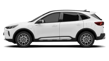Used Ford Kuga Titanium 150 HP (110 kW) 2020 White SUV