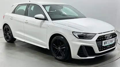 Used Audi A1 Sportback S-Line 110 HP (80 kW) 2023 White Hatchback