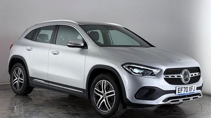 Usado Mercedes GLA200 Executive 163 HP (119 kW) 2021 Prateado SUV