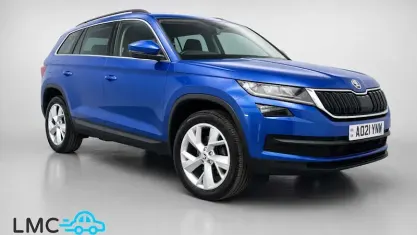 Used Skoda Kodiaq SE L 150 HP (110 kW) 2021 Blue SUV