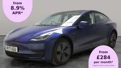 Blue Used 2021 Tesla Model 3 Standard Range Plus Sedan | £18,476 (Fair price)