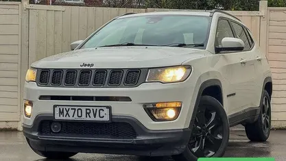 White Used 2021 Jeep Compass Night Eagle SUV | £12,495 (Fair price)