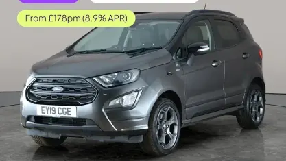 Used Ford Ecosport ST-Line 125 HP (91 kW) 2019 Grey SUV