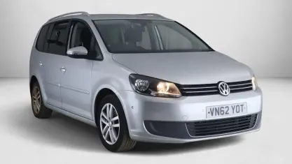 Used VW Touran SE 105 HP (77 kW) 2012 Silver MPV