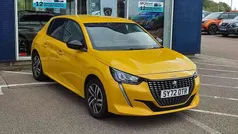 Yellow Used 2022 Peugeot 208 Allure+ Hatchback | £11,995 (Fair price)
