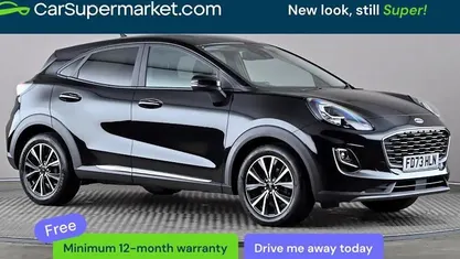 Begagnad Ford Puma Titanium 155 HK (114 kW) 2023 Svart SUV