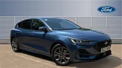 Blue Used 2022 Ford Focus ST-Line Hatchback | £16,458 (Fair price)
