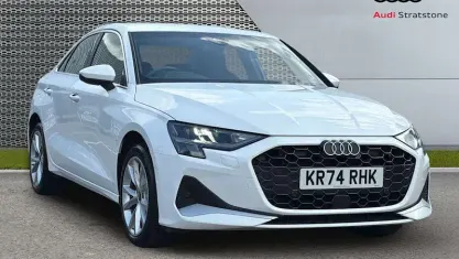 Used Audi A3 Sport 116 HP (85 kW) 2024 White Sedan