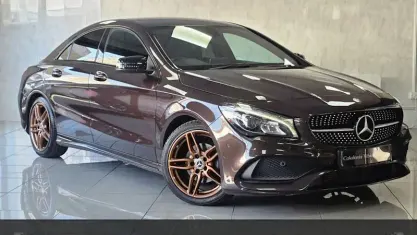 Käytetty Mercedes CLA200 AMG line 136 HP (100 kW) 2017 Ruskea Sedan