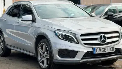 Used Mercedes GLA200 AMG line 156 HP (114 kW) 2016 Silver SUV