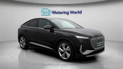 Used 2023 Audi Q4 Sportback e-tron S-Line SUV | £29,300 (Good price)