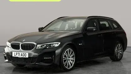 Used BMW 330e M Sport 292 HP (214 kW) 2022 Black Estate