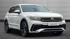 White Used 2022 VW Tiguan Allspace R-line SUV | £27,995 (Fair price)