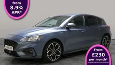 Blue Used 2019 Ford Focus ST-Line X Hatchback | £14,573 (Fair price)