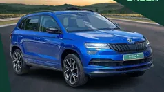 Blue Used 2021 Skoda Karoq SportLine SUV | £21,495 (Fair price)