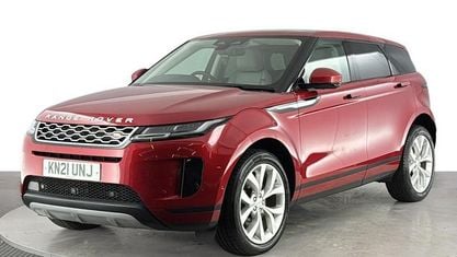 Używany Land Rover Range Rover evoque SE 166 KM (122 kW) 2021 Czerwony Hatchback