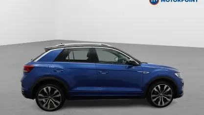 Used VW T-Roc R-line 150 HP (110 kW) 2021 Blue SUV