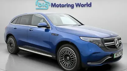 Used Mercedes EQC400 AMG Line Premium 300 kW (408 HP) 2022 Blue SUV
