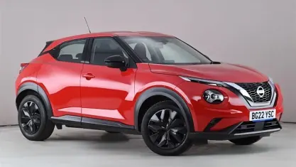 Used Nissan Juke Acenta 114 HP (83 kW) 2022 Red SUV