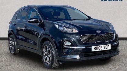 Second-hand Kia Sportage 177 CP (130 kW) 2021 Negru SUV
