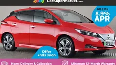 Red Used 2021 Nissan Leaf N-Connecta Hatchback | £7,976 (Fair price)