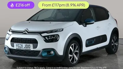 White Used 2020 Citroën C3 Flair Hatchback | £9,104 (Fair price)