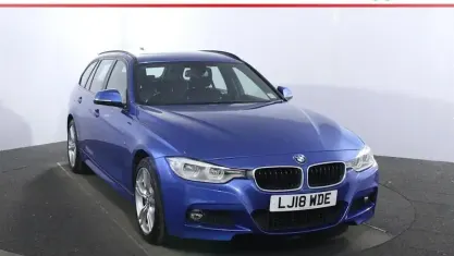 Used BMW 320 M Sport 184 HP (135 kW) 2018 Blue Estate