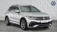 Silver Used 2024 VW Tiguan R-line SUV | £32,150 (Fair price)