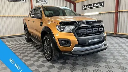 White Used 2022 Ford Ranger Wildtrack Pickup | £23,990 (Fair price)
