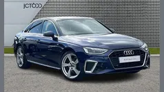 Blue Used 2022 Audi A4 S-Line Sedan | £22,451 (Fair price)