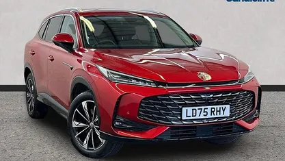 Used MG HS Trophy 224 HP (164 kW) 2024 Tri coat dynamic red SUV