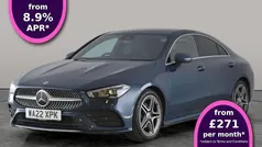 Blue Used 2022 Mercedes CLA180 AMG line Sedan | £20,608 (Good price)