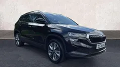 Black magic pearl effect Used 2025 Skoda Karoq SE SUV | £25,990 (Fair price)
