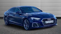 Blue Used 2023 Audi A5 Sportback S-Line Hatchback | £29,895 (Fair price)