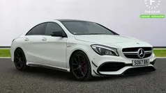 White Used 2017 Mercedes CLA45 AMG AMG Coupe | £20,899 (Fair price)