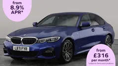 Blue Used 2021 BMW 320 M Sport Sedan | £21,625 (Fair price)