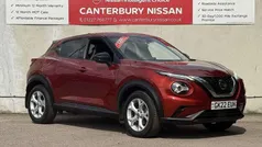 Red Used 2022 Nissan Juke N-Connecta SUV | £15,299 (Fair price)