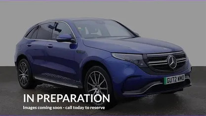 Blue Used 2022 Mercedes EQC400 AMG line SUV | £23,920 (Good price)