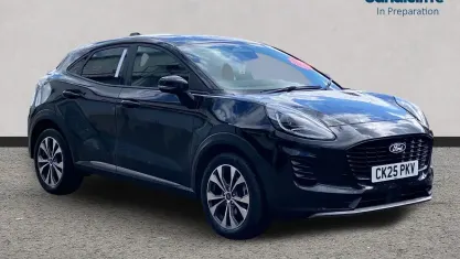 Used Ford Puma Titanium 125 HP (91 kW) 2025 Black SUV