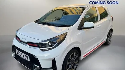 White Used 2023 Kia Picanto GT-Line Hatchback | £12,750 (Fair price)