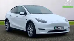 White Used 2022 Tesla Model Y Long Range SUV | £23,499 (Fair price)