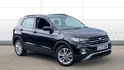 Used VW T-Cross SE 116 HP (85 kW) 2020 Black SUV