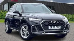 Black Used 2022 Audi Q5 S-Line SUV | £33,990 (Fair price)