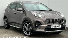 Brown Used 2021 Kia Sportage GT-Line SUV | £19,215 (Fair price)