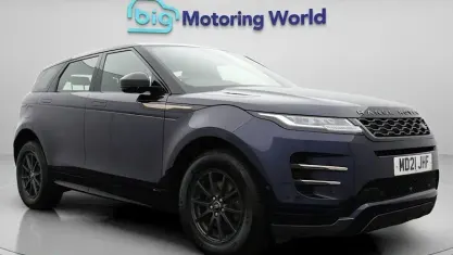 Used Land Rover Range Rover evoque R-Dynamic 166 HP (122 kW) 2021 Blue SUV