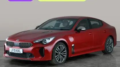 Used Kia Stinger GT-Line 197 HP (144 kW) 2019 Red Hatchback