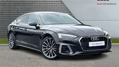 Used Audi A5 Sportback S-Line 204 HP (150 kW) 2024 Black Hatchback