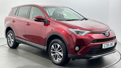 Second-hand Toyota RAV4 197 CP (144 kW) 2018 Roșu SUV